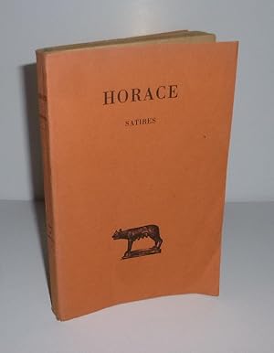 Satires. Texte établi et traduit par François de Villeneuve. Paris. Les belles-lettres. 1941.