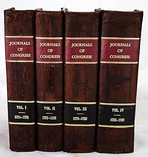 Seller image for Journals of the American Congress : from 1774 to 1788. for sale by Sequitur Books