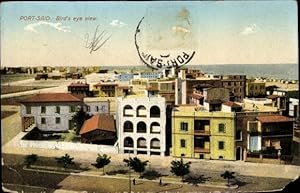 Bild des Verkufers fr Ansichtskarte / Postkarte Port Said gypten, Stadtpanorama zum Verkauf von akpool GmbH