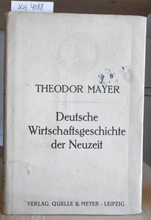 Seller image for Deutsche Wirtschaftsgeschichte der Neuzeit. for sale by Versandantiquariat Trffelschwein