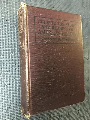 Seller image for Guide to the Study and Reading of American History; Revised and Augmented Edition for sale by Cragsmoor Books