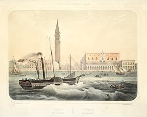 Vue prise de la mer - Venecia, vista tomada del mar