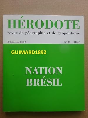 Hérodote, numéro 98, Nation Brésil