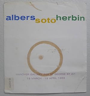 Albers, Soto, Herbin. Hanover Gallery, London 19 March-19 April 1969.