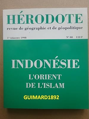 Hérodote n°88 Indonésie l'Orient de l'islam