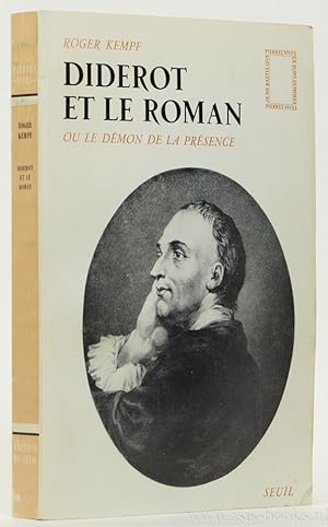 Seller image for Diderot et le roman ou le dmon de la prsence. for sale by Antiquariaat Isis