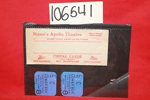 Seller image for Nixon's Apollo Theatre Envelope with 2 Tickets for sale by Princeton Antiques Bookshop