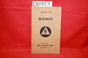 Imagen del vendedor de A Handbook for Messengers a la venta por Princeton Antiques Bookshop