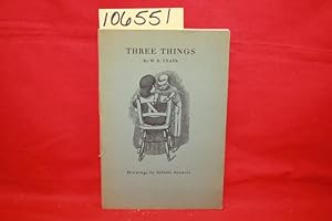 Seller image for Three Things for sale by Princeton Antiques Bookshop