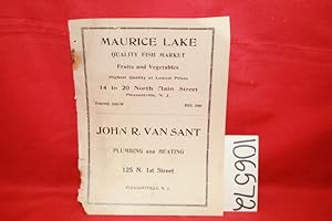 Image du vendeur pour Maurice Lake, John R. Vansant, The Weaver Stores, Lake & Risley Co., Edward L. Hudson, C. E. Wickman Advertisements mis en vente par Princeton Antiques Bookshop