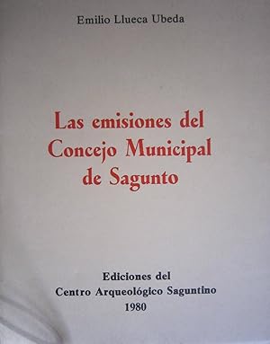 Las emisiones del Concejo municipal de Sagunto 1936-1939