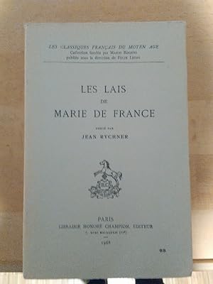 Seller image for Les lais de Marie de France. for sale by Antiquariat Thomas Nonnenmacher