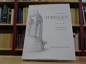 Tübingen mit dem Stift. Verse von ilf. Signiert. Widmung.