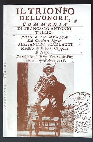 Il Trionfo dell'onore; Commedia di Franceso Antonio; in: Spielplan 1984/85 Opernhaus Zürich;