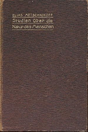 Seller image for Studien ber die Natur des Menschen. Eine optimistische Philosophie. Autorisierte Ausgabe. Eingefhrt von Wilhelm Ostwald. for sale by Fundus-Online GbR Borkert Schwarz Zerfa