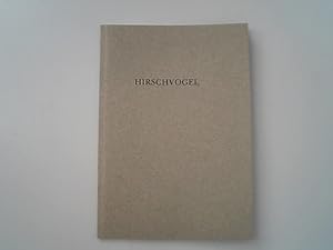 Seller image for Hirschvogel. for sale by Antiquariat Bookfarm