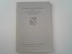 Bild des Verkufers fr Thurgauische Beitrge zur Vaterlndischen Geschichte, Heft 112, 1974 und 1975. Die heilige Ita von Fischingen - Walter Hugelshofer, Ein sptgotischer Altarflgel mit Darstellungen aus dem Leben der heiligen Ita. zum Verkauf von Antiquariat Bookfarm