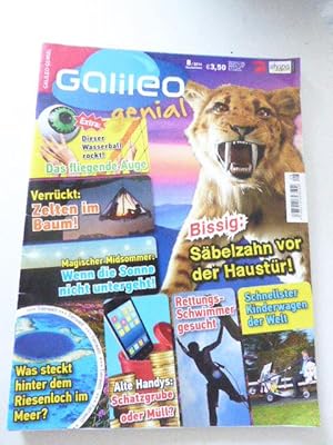 Seller image for Galileo genial Nr. 8/2014. Zeitschrift. for sale by Deichkieker Bcherkiste