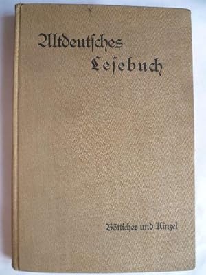 Bild des Verkufers fr Altdeutsches Lesebuch. zum Verkauf von Ostritzer Antiquariat