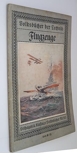 Bild des Verkufers fr Flugzeuge. Volksbcher der Technik Nr. 63 zum Verkauf von Antiquariat Biebusch