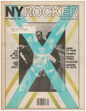 NEW YORK ROCKER - SEPTEMBER, 1980