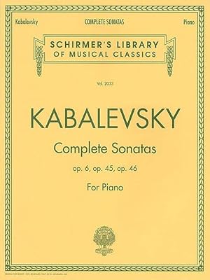 Image du vendeur pour Dmitri Kabalevsky: Complete Sonatas (Paperback) mis en vente par AussieBookSeller