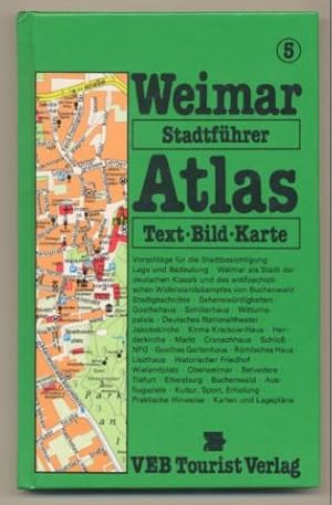 Bild des Verkufers fr Weimar. Tourist Stadtfhrer-Atlas. zum Verkauf von Leonardu