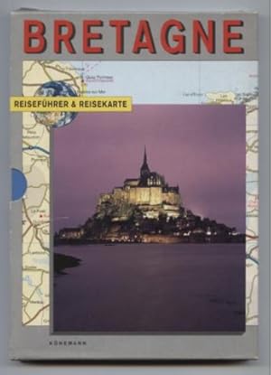 Bretagne. Reiseführer & Reisekarte.