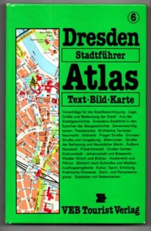 Tourist Stadtführer-Atlas Dresden.