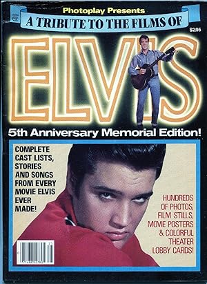 Bild des Verkufers fr Photoplay Presents A Tribute To The Films Of Elvis. 5th Anniversary Memorial Edition! zum Verkauf von The Green Arcade