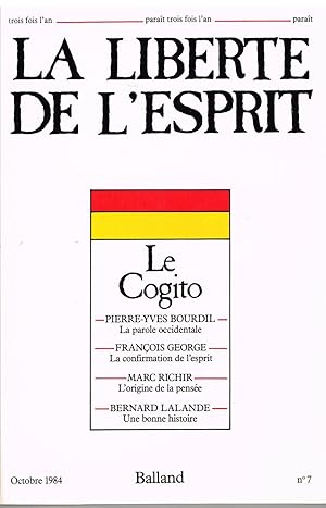 Immagine del venditore per Liberte de l esprit t7 collectif venduto da Librairie l'Aspidistra