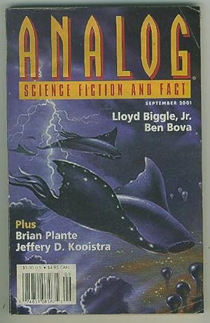 Immagine del venditore per Analog Science Fiction And Fact : September 2001 Vol. Cxxi, No. 9 venduto da BOOKSTALLblog