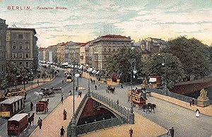 Potsdamer Brucke, Berlin, Germany, early postcard, unused