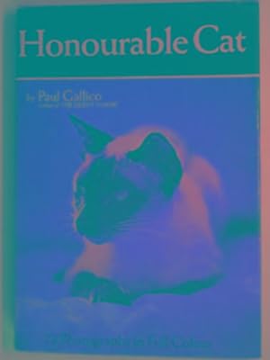 Immagine del venditore per Honourable cat venduto da Cotswold Internet Books