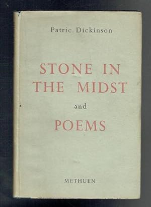 Bild des Verkufers fr Stone in the Midst and Poems. Signed by Author zum Verkauf von Sonnets And Symphonies