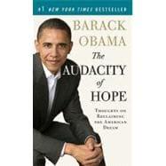 Seller image for The Audacity of Hope for sale by eCampus