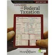 Seller image for Bundle: Concepts in Federal Taxation 2017, Loose-Leaf Version, 24th + H&R Block Premium & Business Access Code for Tax Filing Year 2016 and RIA Checkpoint 1 term (6 months) Printed Access Card + CengageNOWv2, 1 term Printed Access Card for sale by eCampus