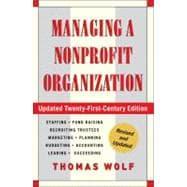 Seller image for Managing a Nonprofit Organization Updated Twenty-First-Century Edition for sale by eCampus