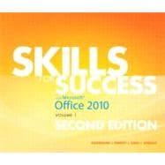 Imagen del vendedor de Skills for Success with Office 2010, Volume 1 a la venta por eCampus