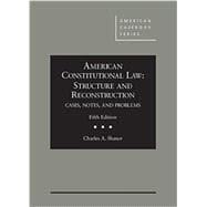 Bild des Verkufers fr American Constitutional Law + Casebookplus zum Verkauf von eCampus