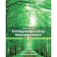 Seller image for Patterns of Entrepreneurship Management for sale by eCampus
