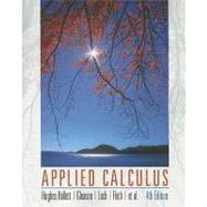 Image du vendeur pour Applied Calculus, 4th Edition mis en vente par eCampus