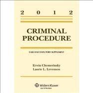 Seller image for Criminal Procedure: Case and Statutory Supplement 2012 for sale by eCampus