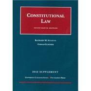 Seller image for Constitutional Law, 2012 for sale by eCampus