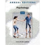 Image du vendeur pour Annual Editions: Psychology 13/14 mis en vente par eCampus