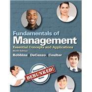 Seller image for Fundamentals of Management Essential Concepts and Applications for sale by eCampus