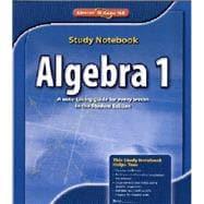 Seller image for Algebra 1 Study Notebook, CCSS for sale by eCampus