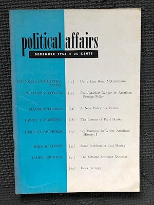 Political Affairs, Vol. XXXII, No. 11, Dec., 1953