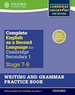 Immagine del venditore per Complete English As a Second Language for Cambridge Lower Secondary Stage 7-9 Writing and Grammar Practice Book venduto da GreatBookPrices