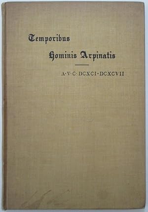Temporibus Hominis Arpinatis